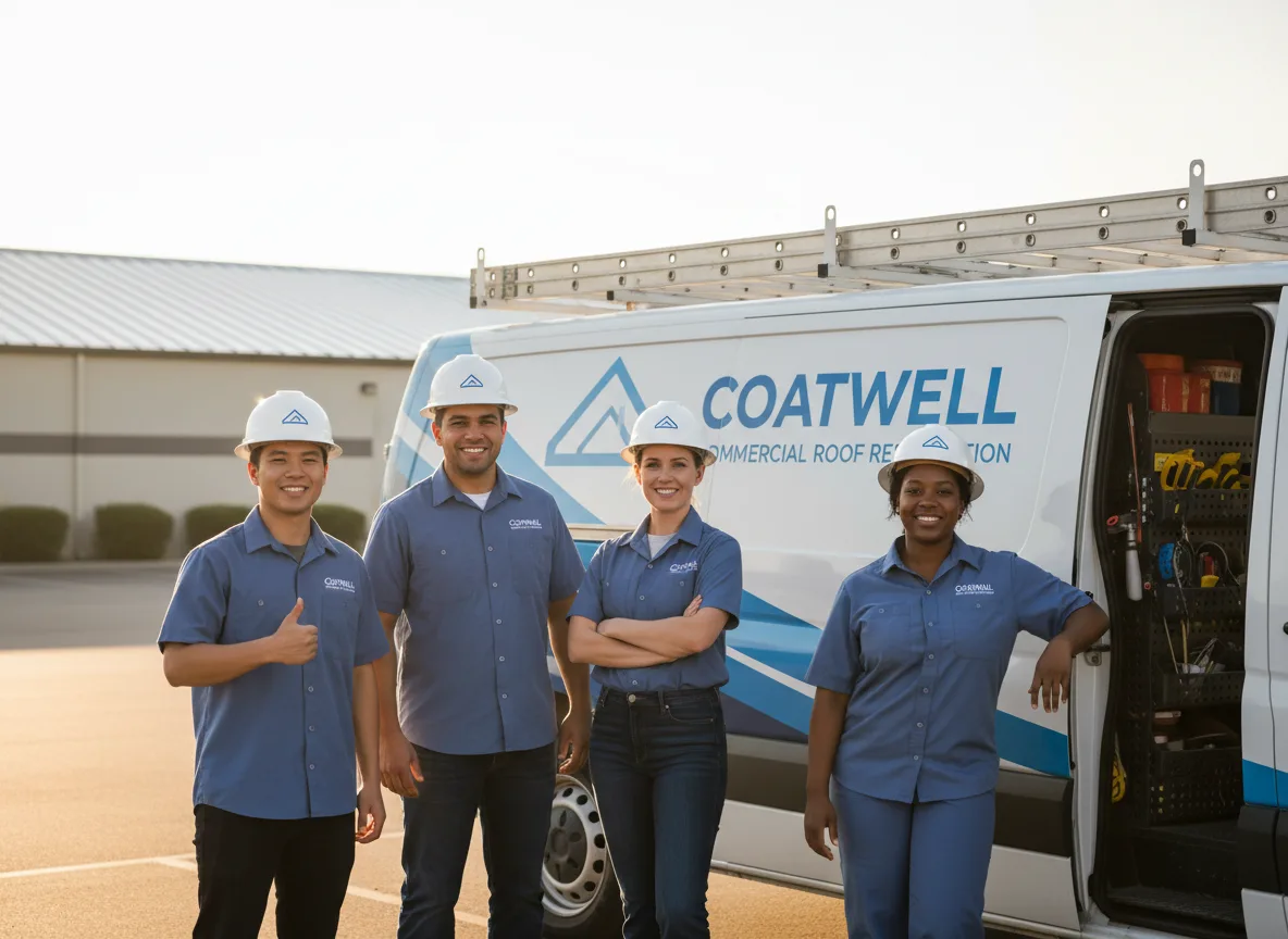 Commercial roof coating company in Delong, IN